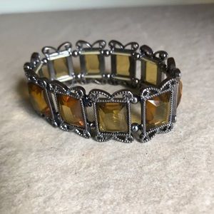 Amber yellow bracelet